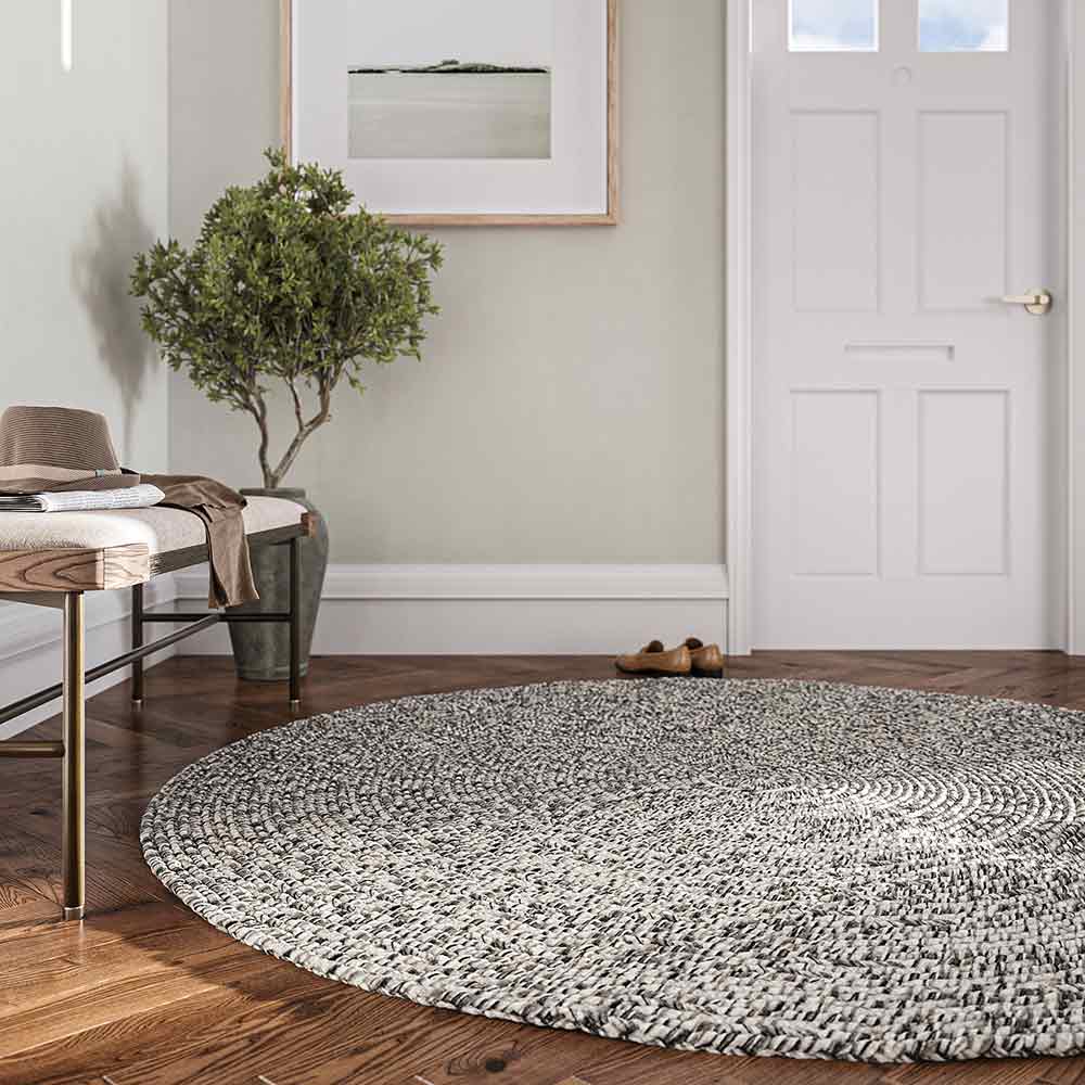 Braided Indoor/Outdoor Area Rug,8FT,6FT