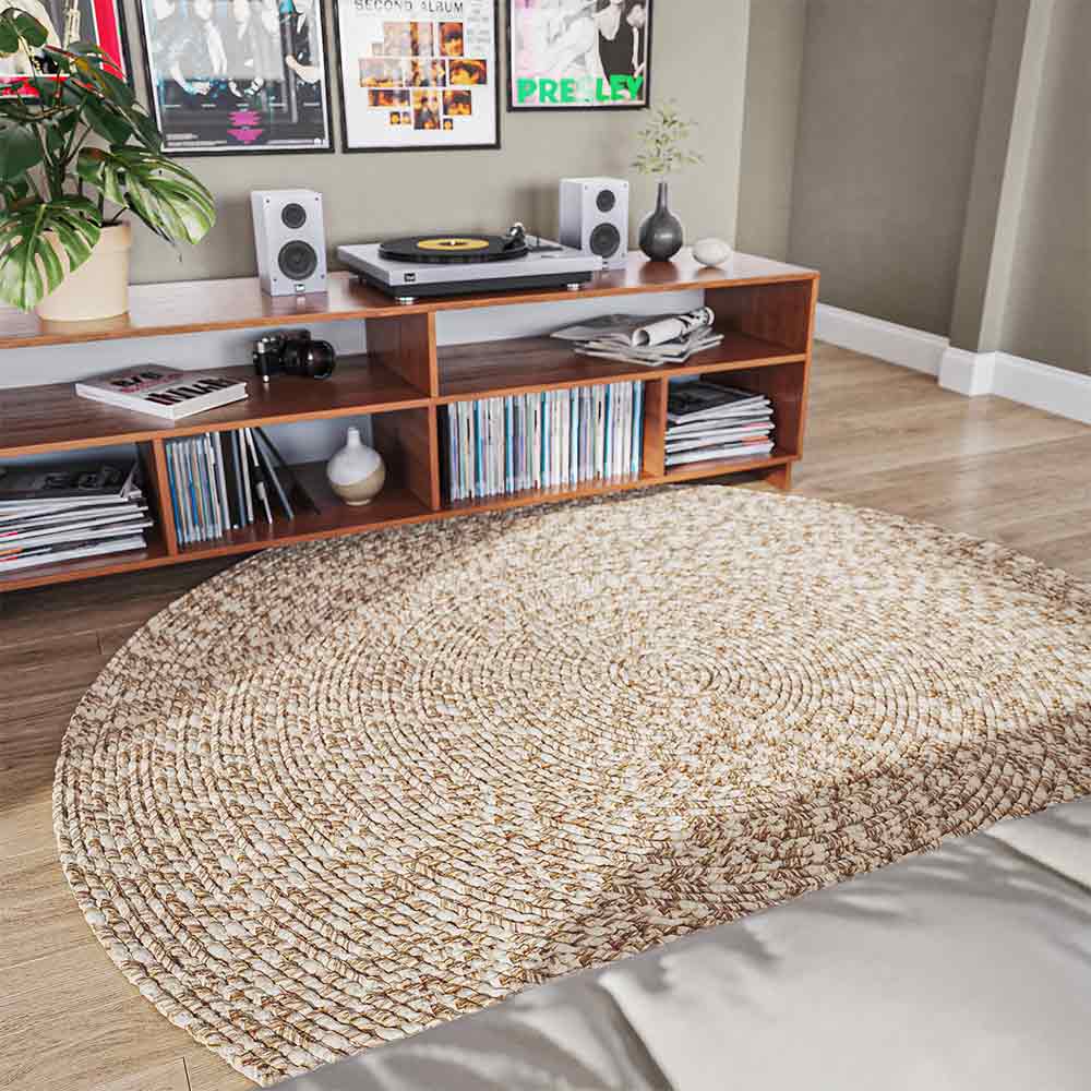 Braided Indoor/Outdoor Area Rug,8FT,6FT
