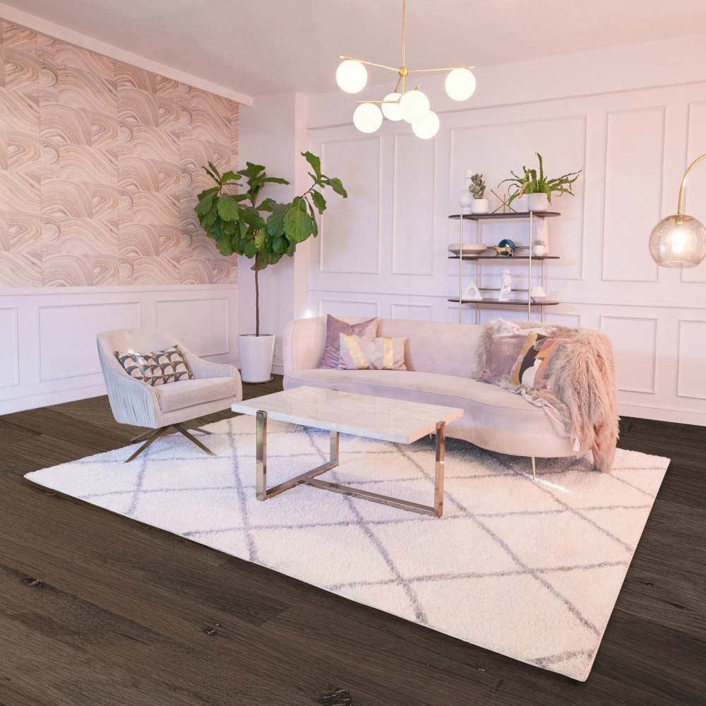 Diamond Trellis Area Rug Plush Shag Rug,8' x 10',5' x 8',4' x 6'