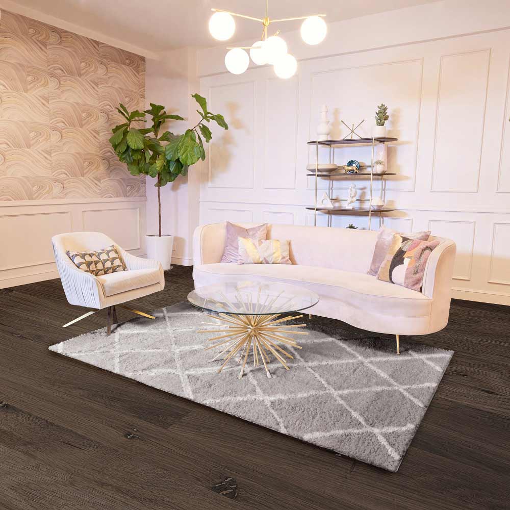 Diamond Trellis Area Rug Plush Shag Rug,8' x 10',5' x 8',4' x 6'