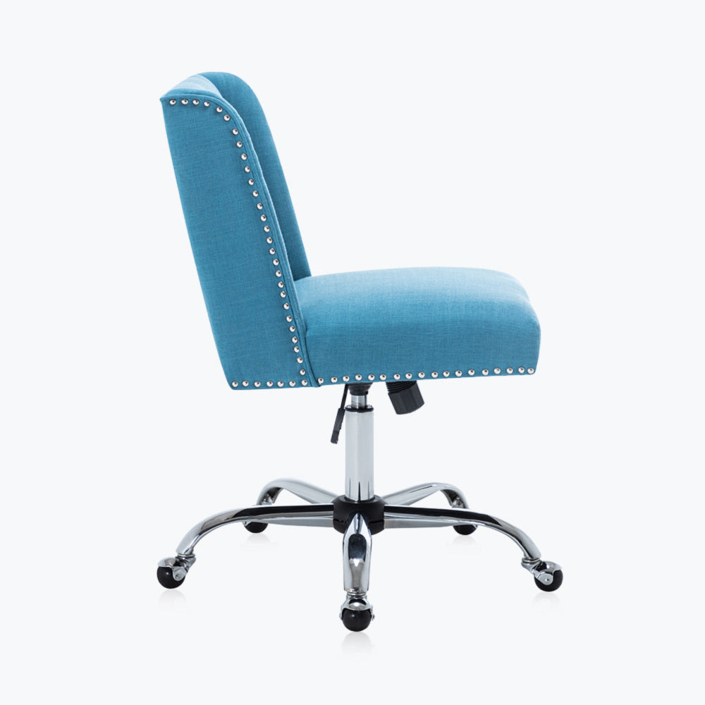 Upholstered Fabric Office Chair