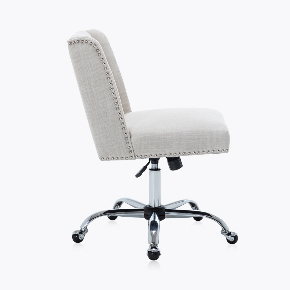 Upholstered Fabric Office Chair