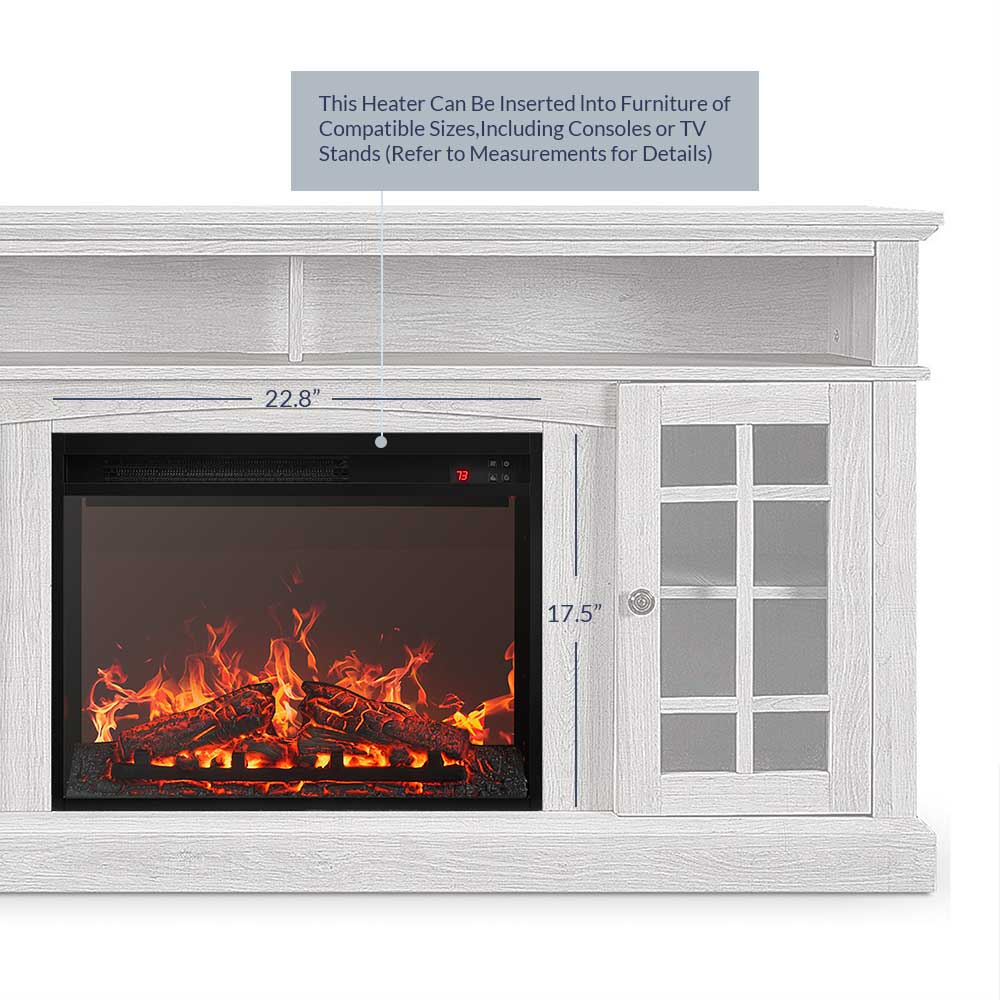 23" Electric Fireplace Insert