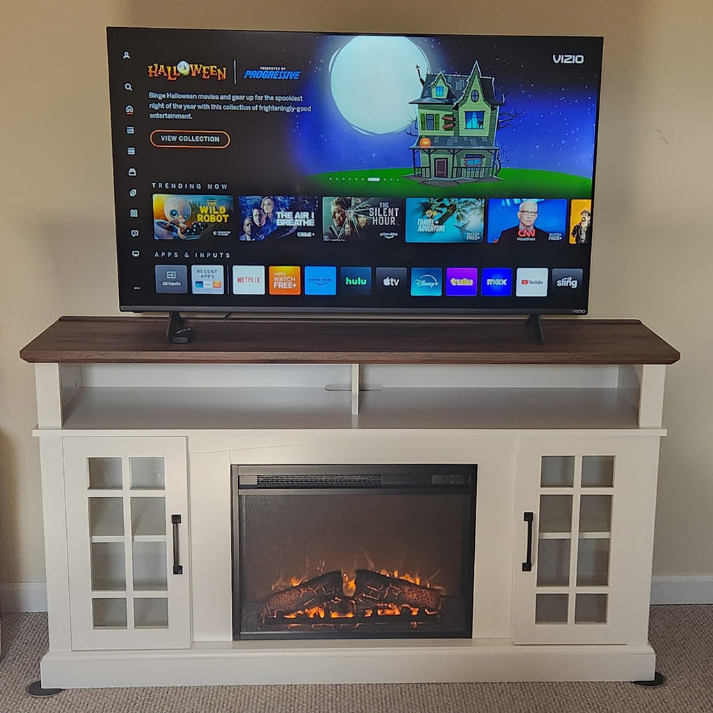 Lenore Modern Fireplace TV Stand