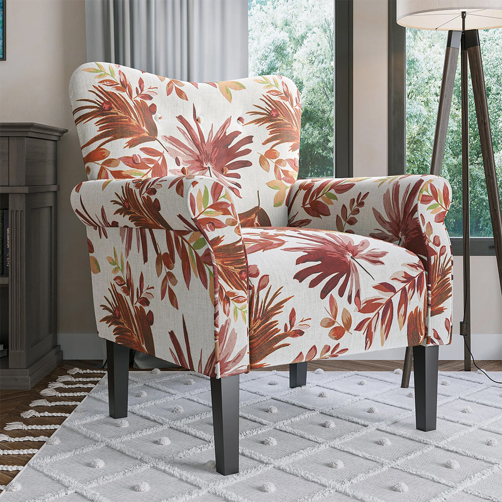 Belleze Printed Upholstered Chair