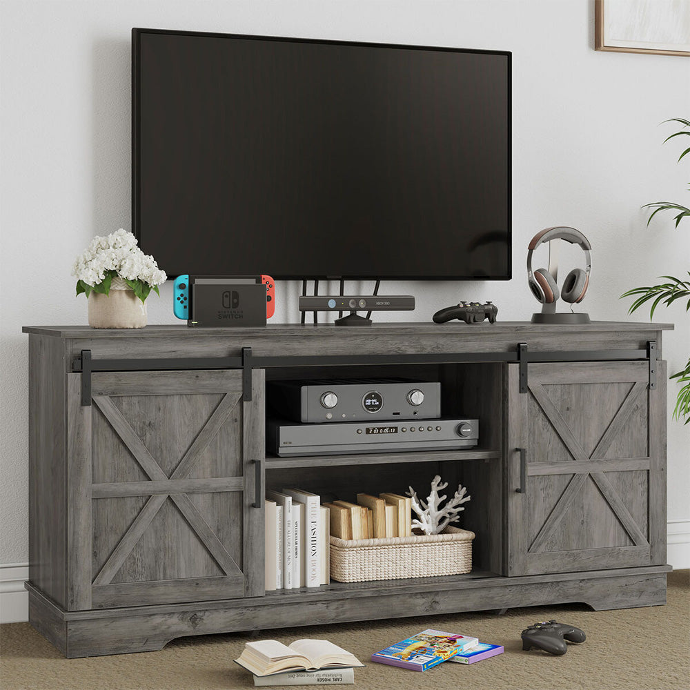 Rustic TV Stand Cabinet