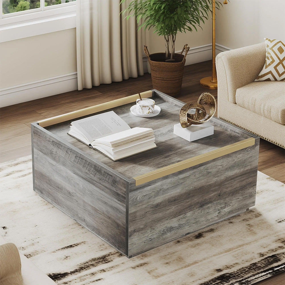 Square Storage Coffee Table