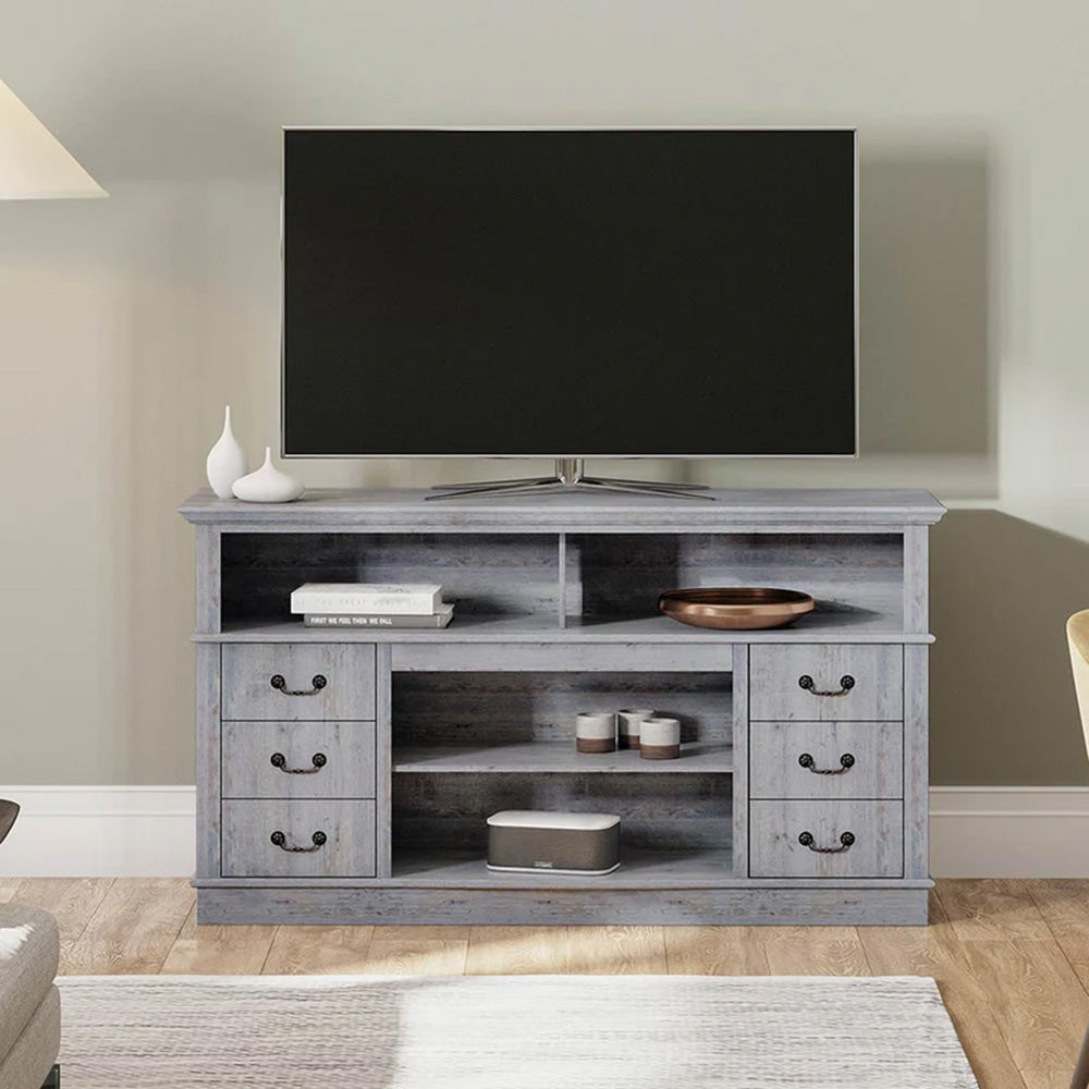 It’s Time to Cozy Up With Electric Fireplace TV Stands & Patio Heaters