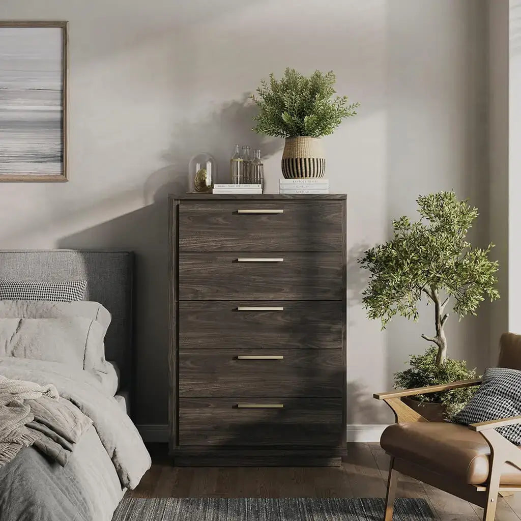 The-chest-is-placed-against-the-wall-beside-the-bed