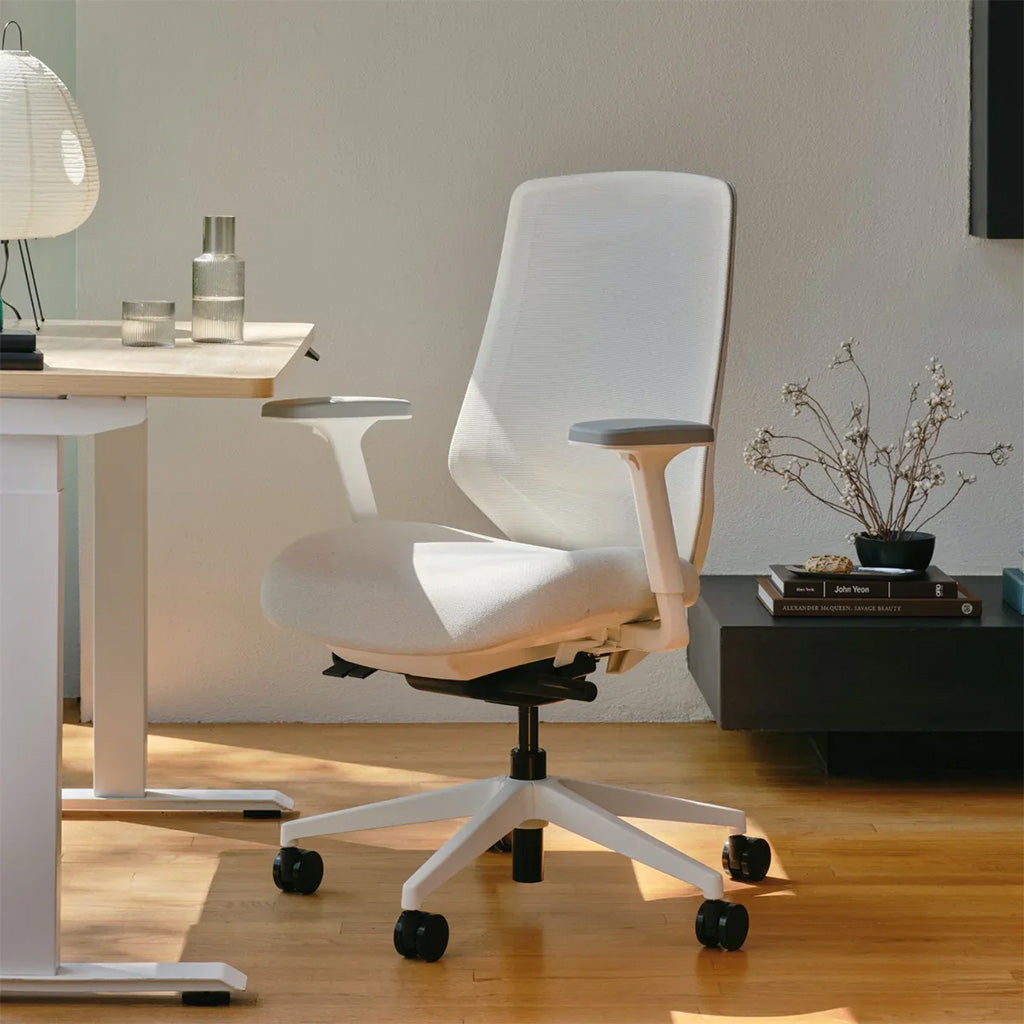 White Ergonomic Office Chair