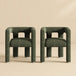 Lisbon Bouclé Upholstered Barrel Accent Chair (Set of 2)
