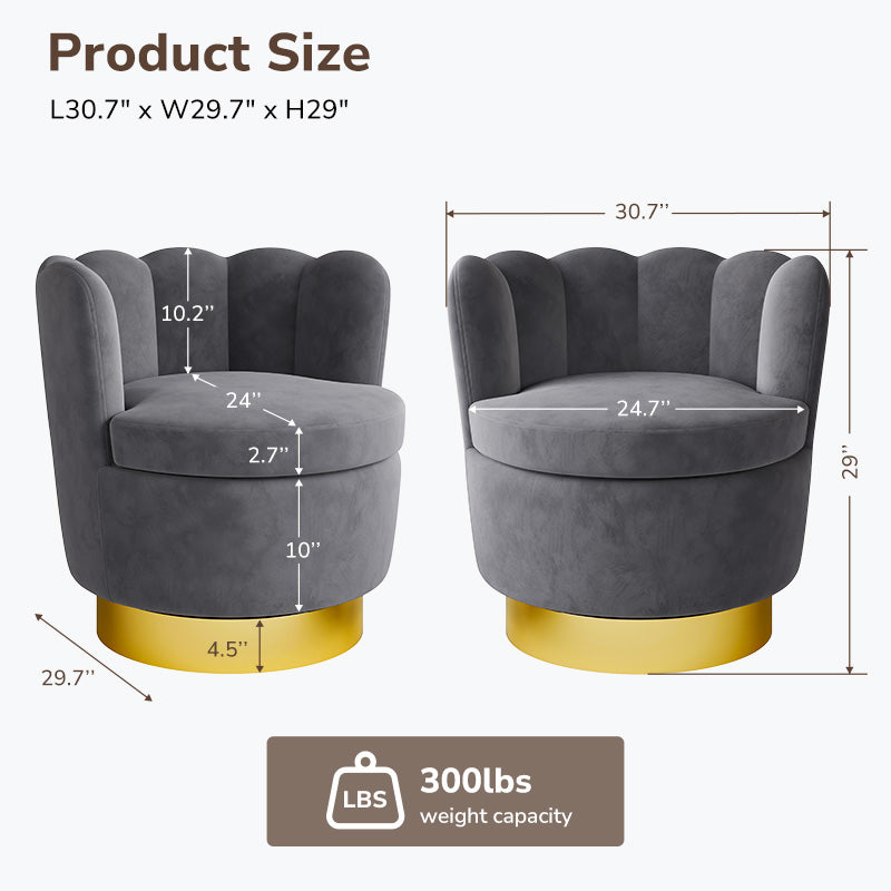 Lotus Swivel Chair