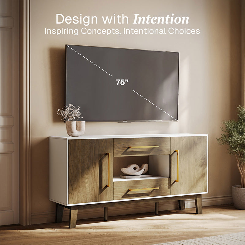 Tristan 63'' Mid Century Modern Sideboard