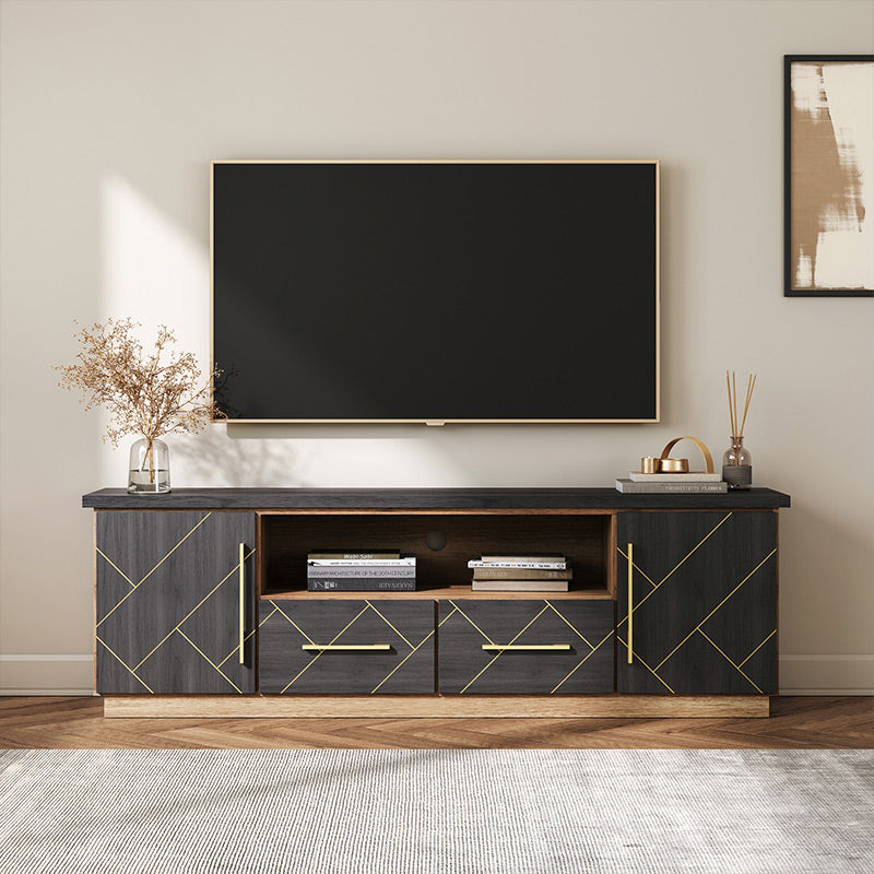 70 Inch Wooden Long TV Stand