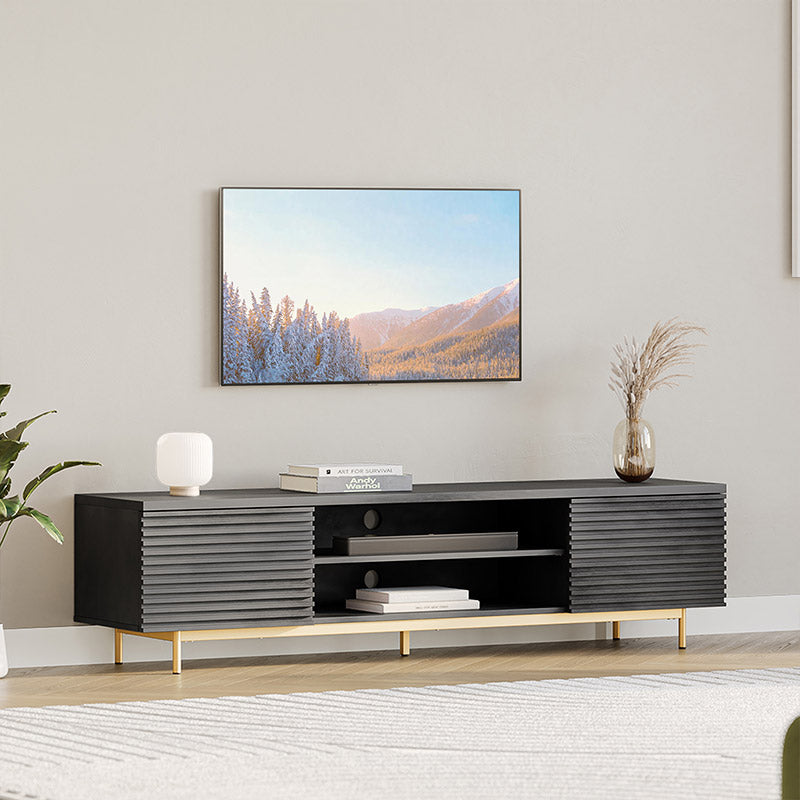 Mid century tv stand 75 inch sales