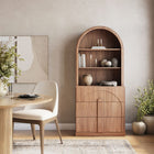 Bijou 71'' Tall 3-Drawer Modern Bookcase