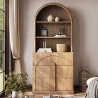 Bijou 71'' Tall 3-Drawer Modern Bookcase