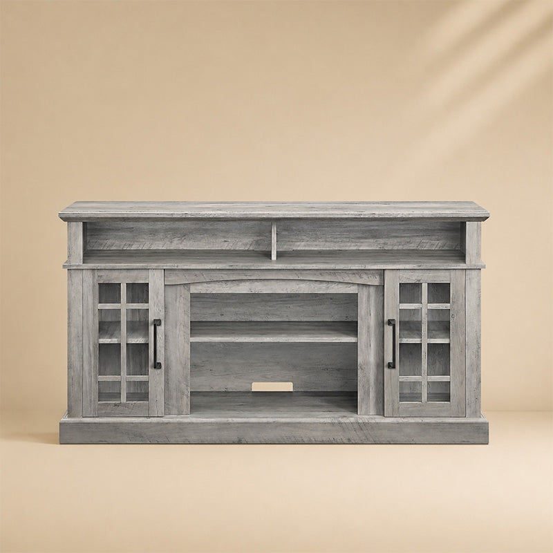 Astorga 58" Modern Farmhouse Fireplace TV Stand