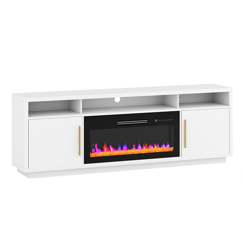 79" Fireplace TV Stand With LED Light for TVs Up to 85"