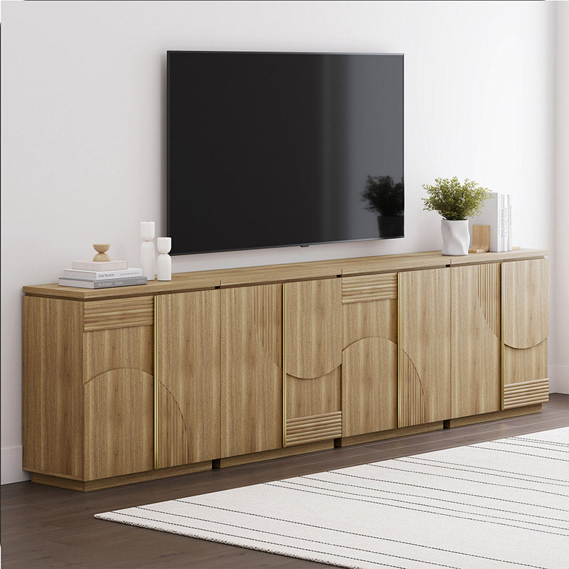 31" Geometric Arched Doors Modular Sideboards (Set of 4)