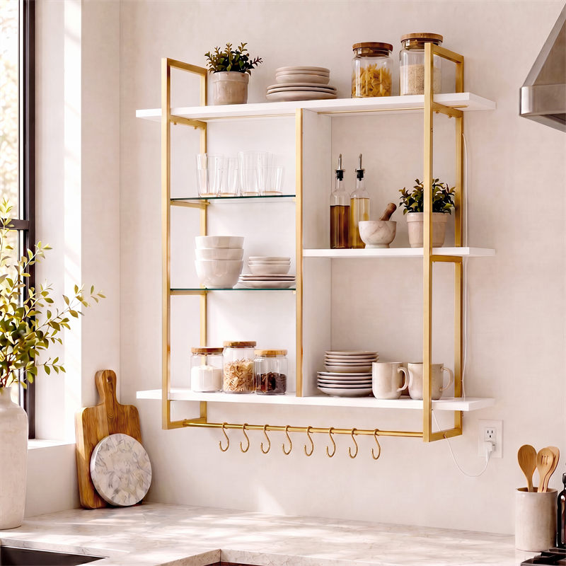 Hadley 41" LED Wall Shelf