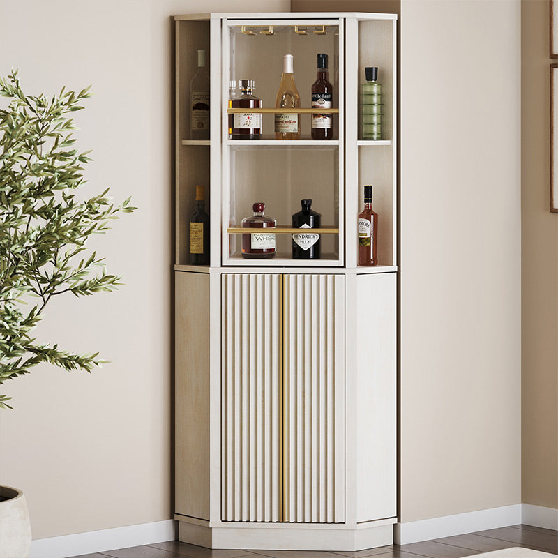 Wine Modern Corner Bar Cabinet Corner Liquor Cabinet Tall Corner