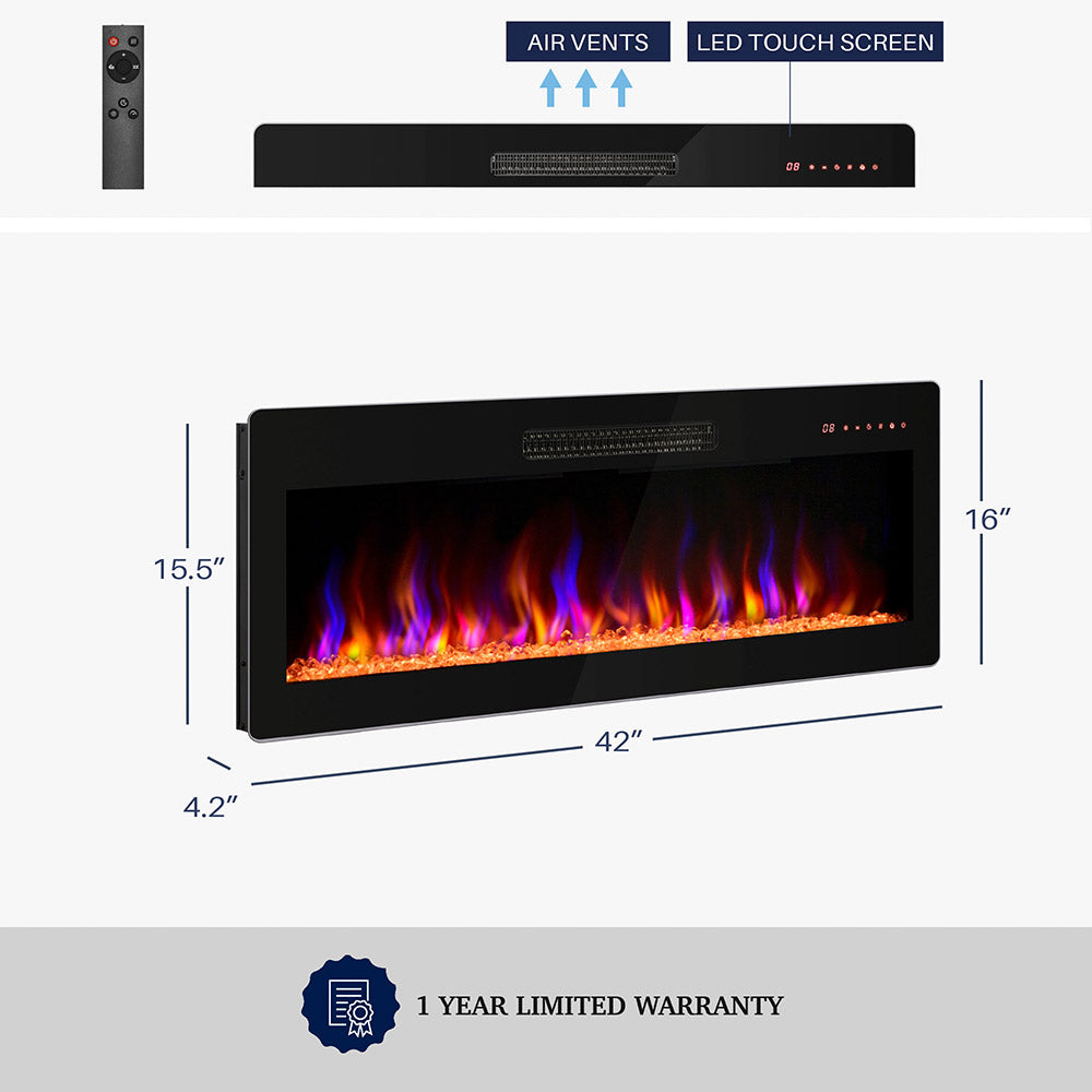 42"Fireplace Heater