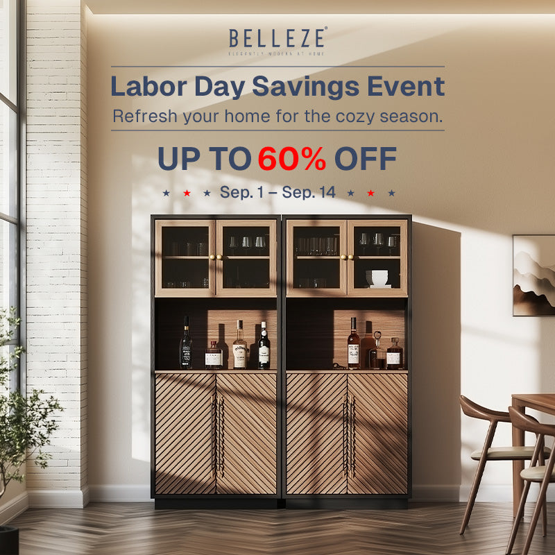 Belleze Labor Day Promotion Up To 60% Off