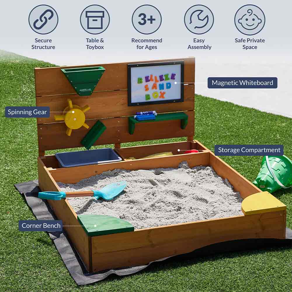 Wooden Sandbox