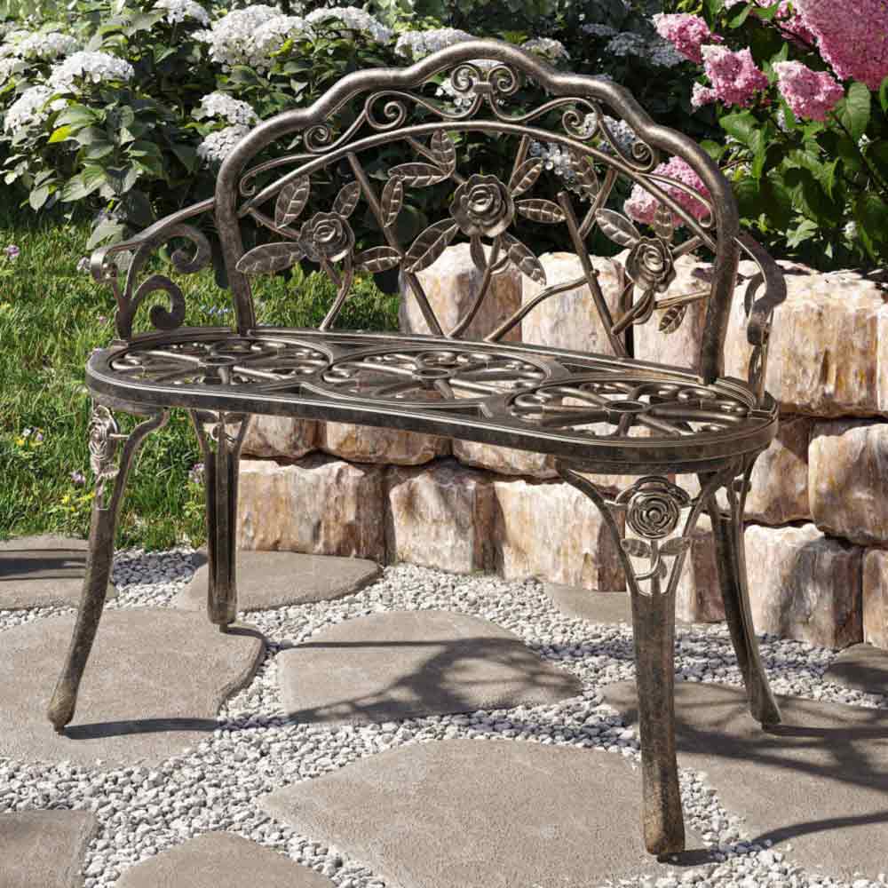 Rose Style Garden Bench