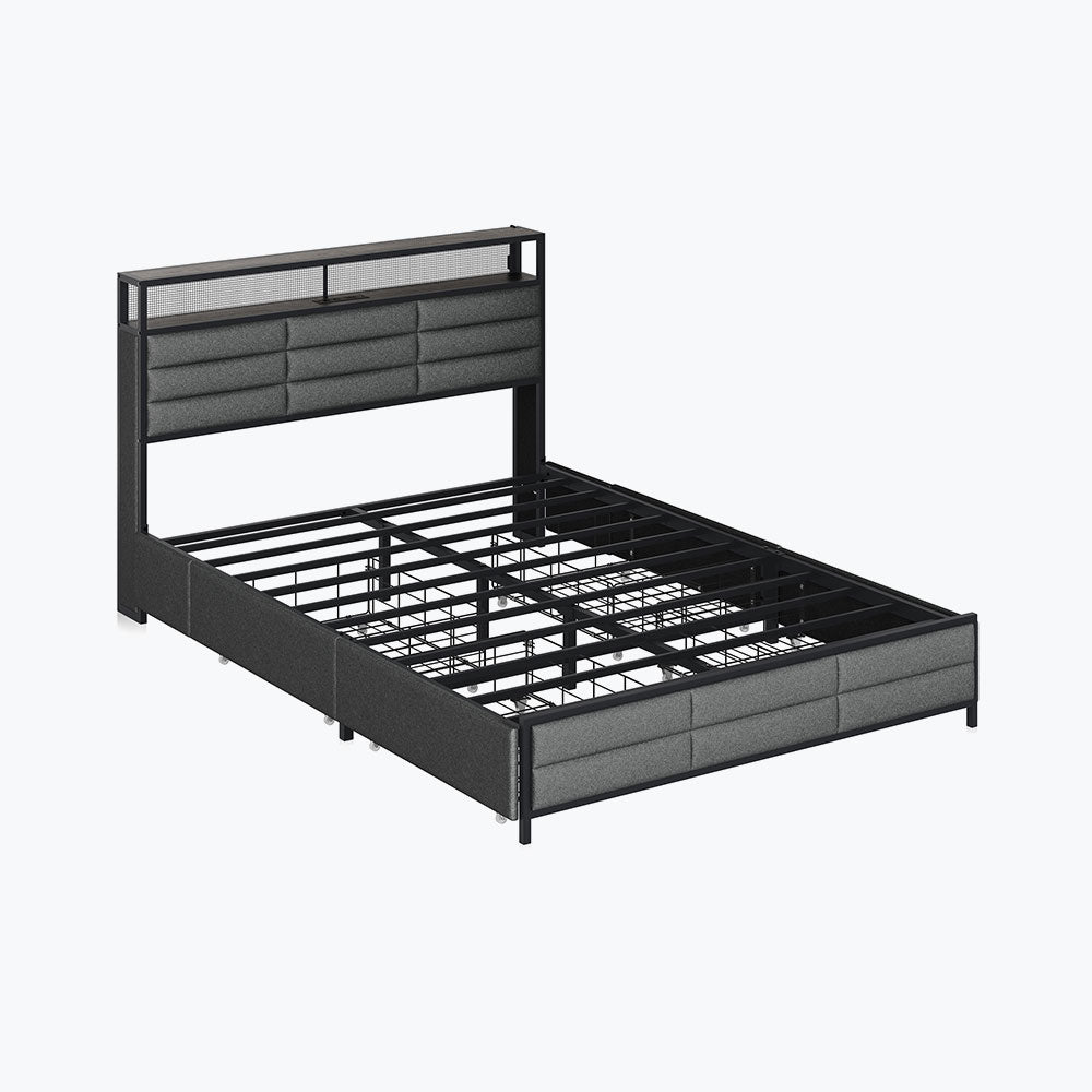 Century Bed with Drawer