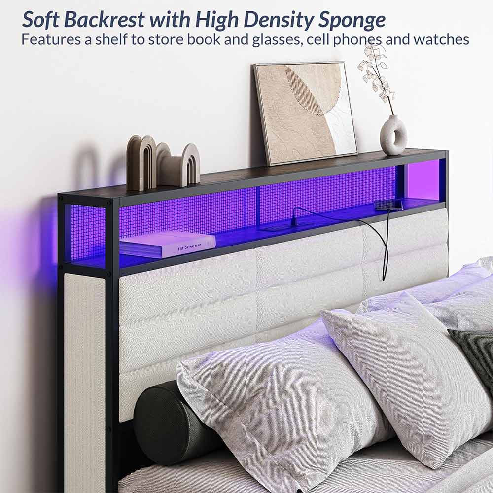Century Bed with Drawer