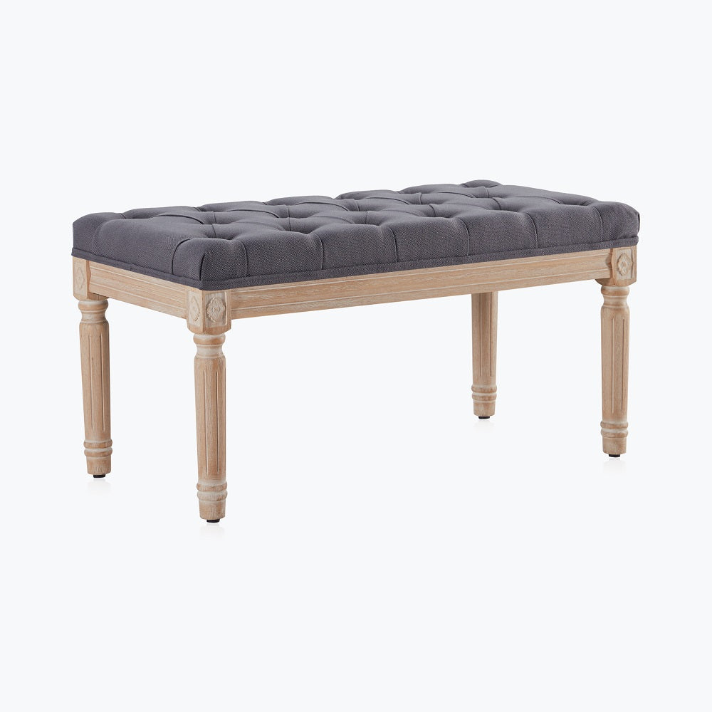 Arvin 32" Tufted Ottoman Bench