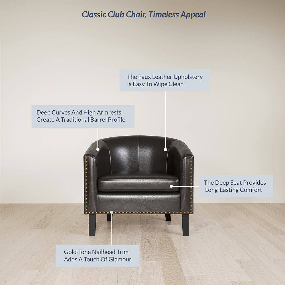 Kyara Barrel Accent Chair