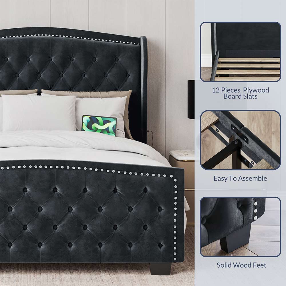 Oslo Bed Queen Size