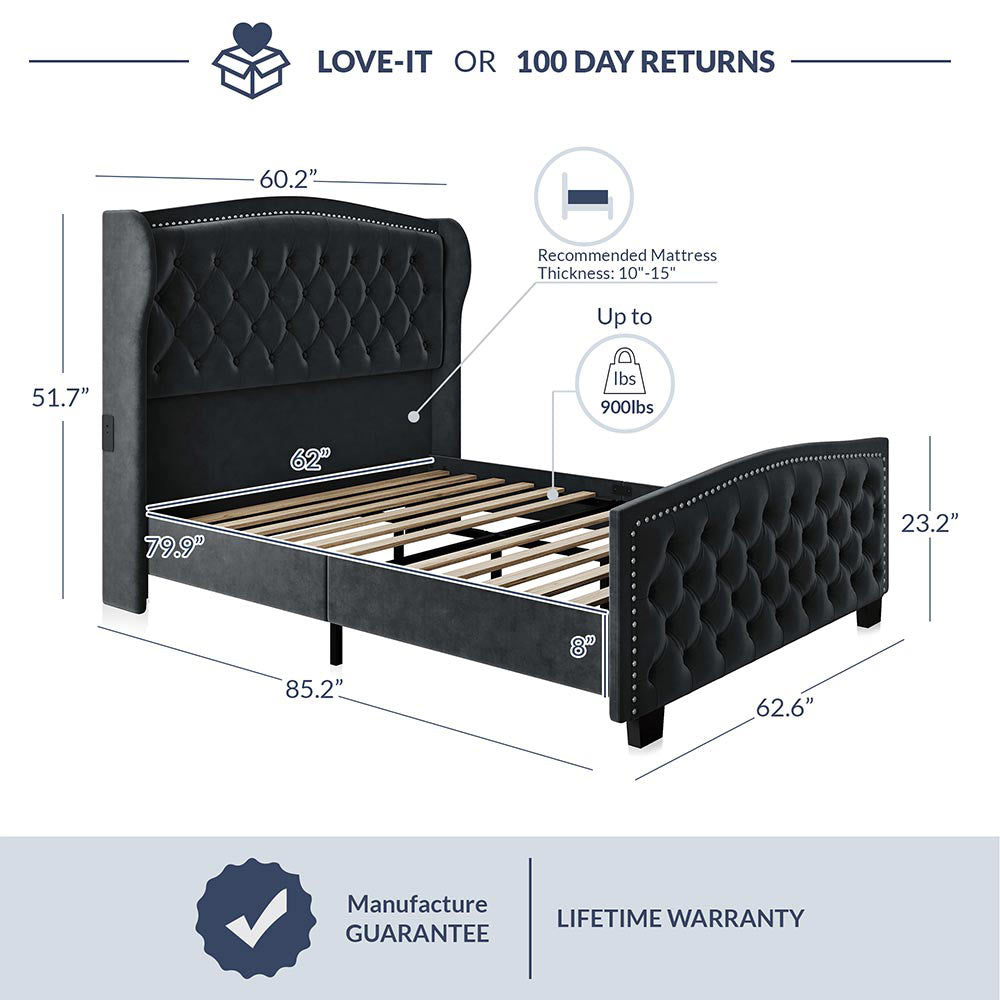 Oslo Bed Queen Size