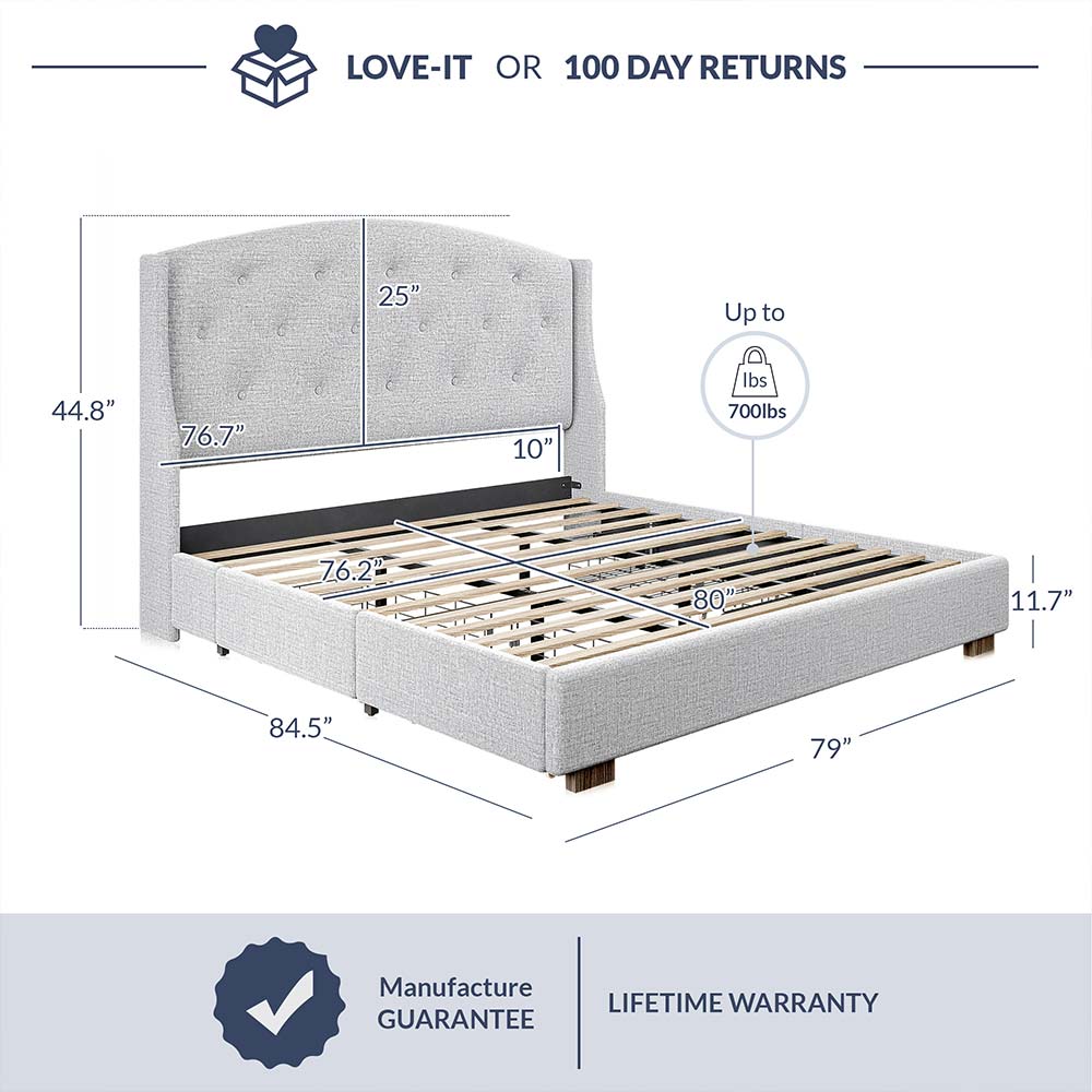 Savannah Bed With Drawer