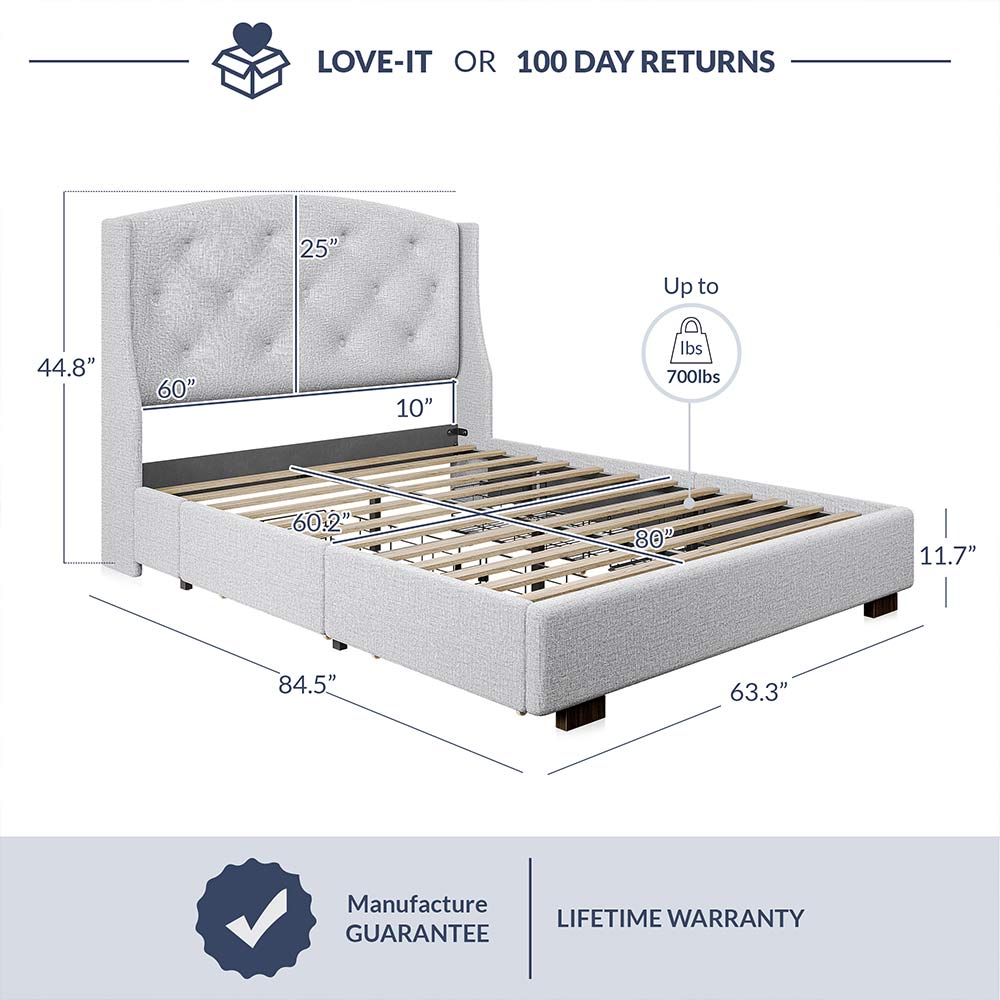 Savannah Bed With Drawer