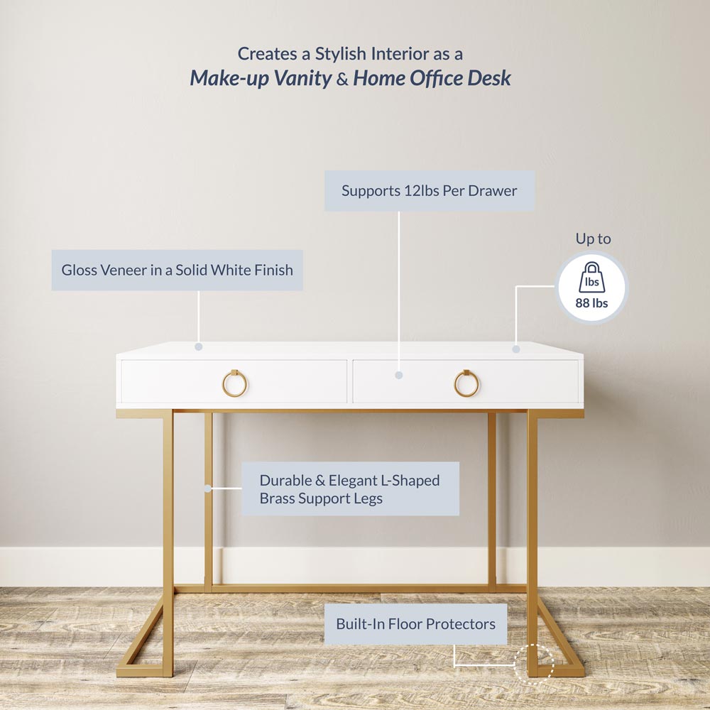 Chelsea Vanity Table Console Table