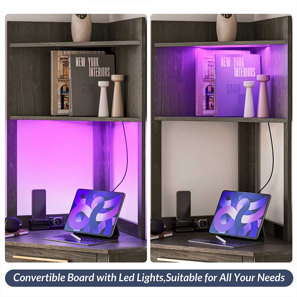 Purple corner desk hotsell