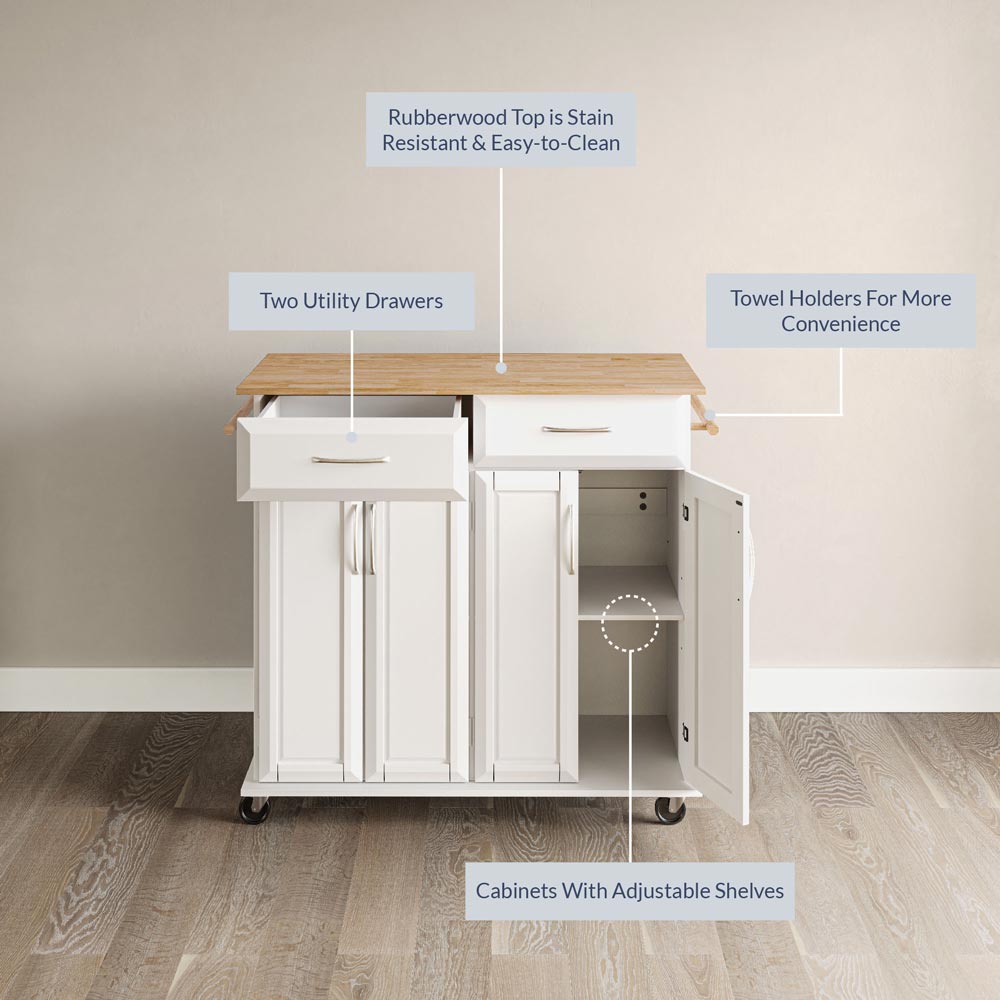 Baldy Kitchen Island