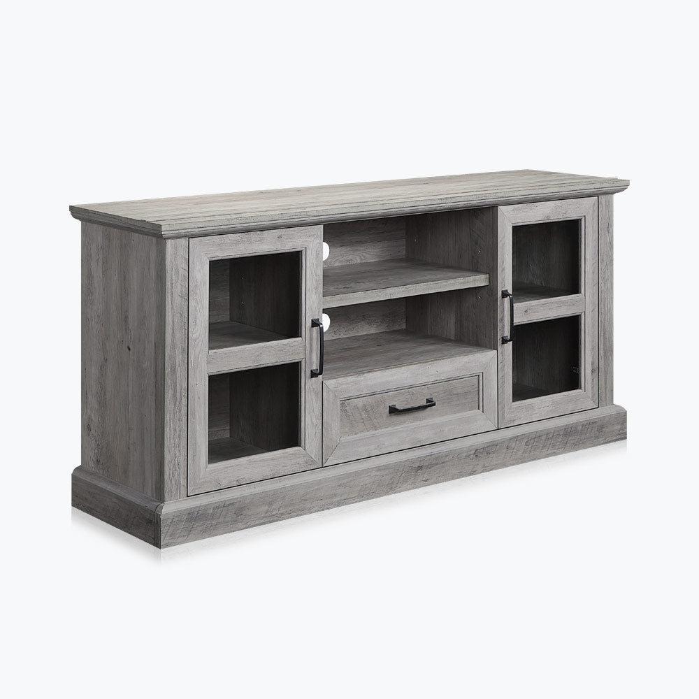 Trussati Modern Farmhouse TV Stand for TVs up to 70″