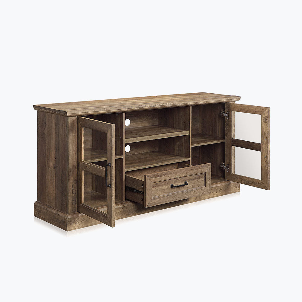 Trussati Modern Farmhouse TV Stand for TVs up to 70″