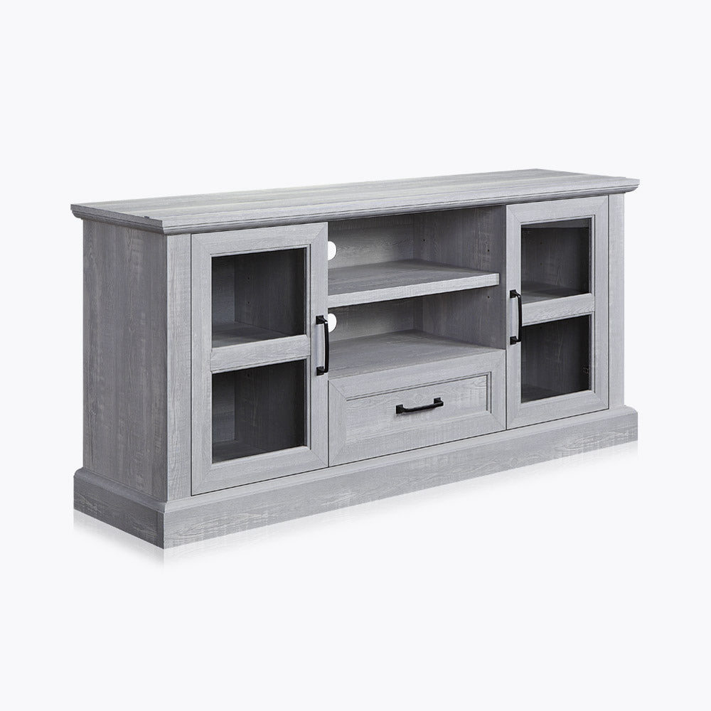 Trussati Modern Farmhouse TV Stand for TVs up to 70″