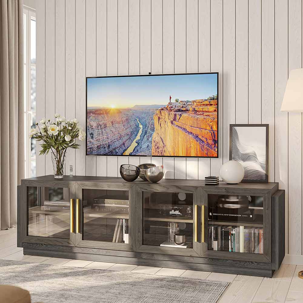 Brixston Low Profile TV Stand for 75+ Inch TV