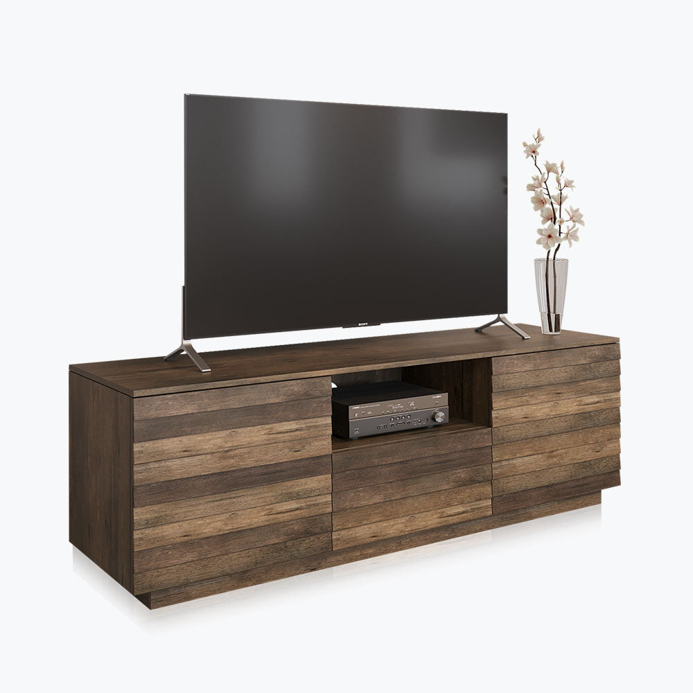 Discover Low Profile Farmhouse TV Stand for 75+ Inch TV