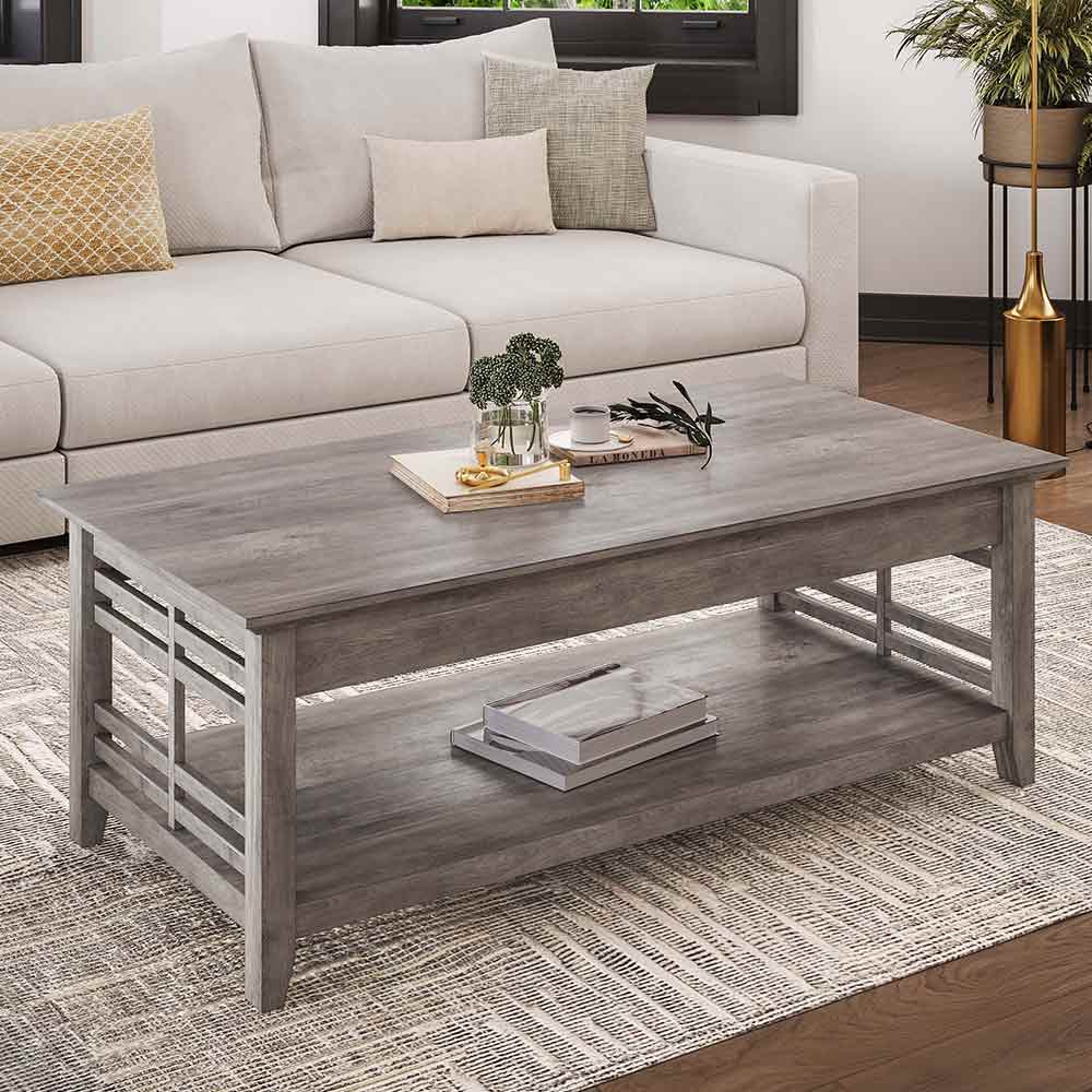 Norrell Dark Wood Coffee Table