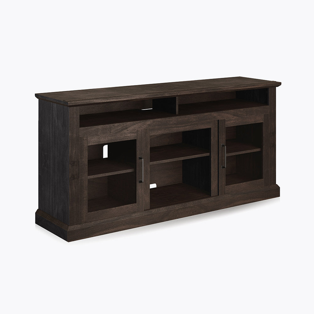 Cayman Modern Fireplace TV Stand for 65+ Inch TV