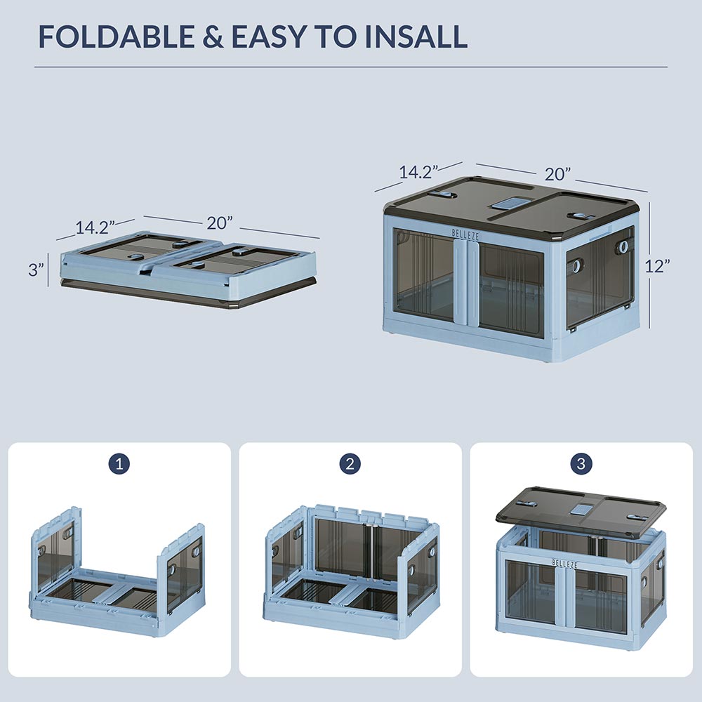 Plastic Foldable Storage Box