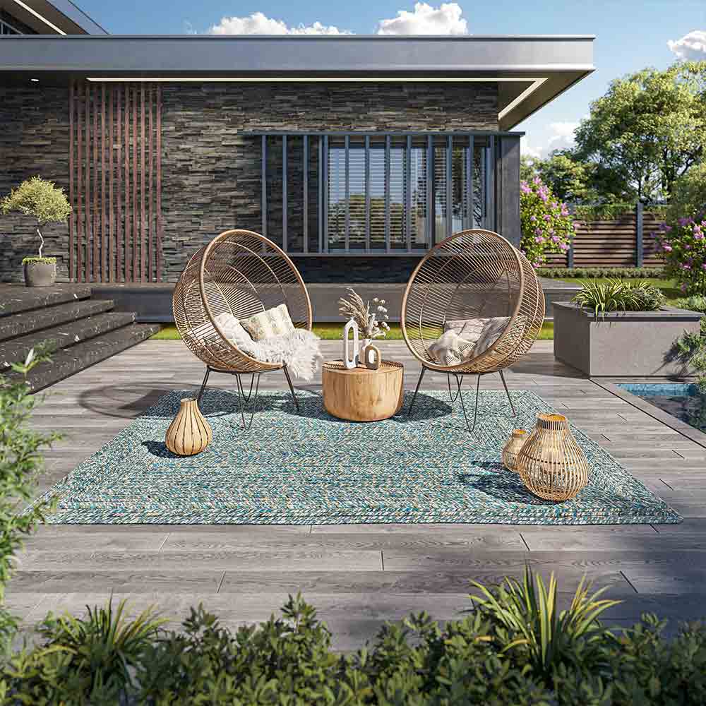 Braided Indoor/Outdoor Area Rug